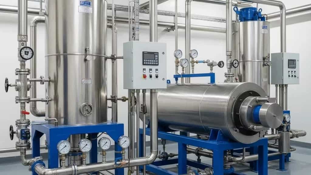 خرید دیگ بخار EMF ایستاده و خوابیده از ماشین سازی ابراهیمی در پردیس تهران